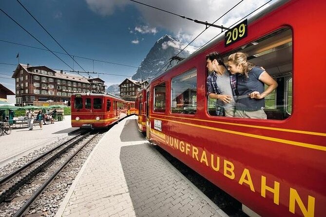 Jungfraujoch Day Trip from Zurich: Swiss Alps & Bernese Oberland - The cogwheel train to Jungfraujoch