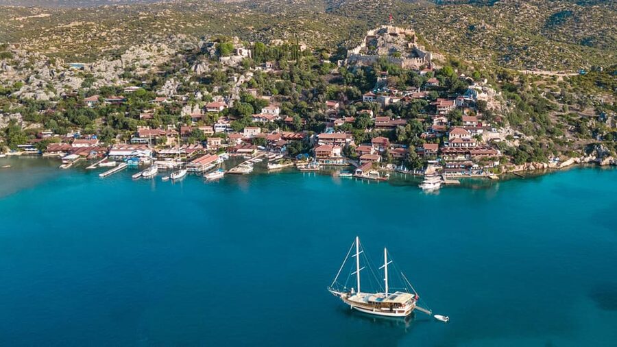 Kas: (Small Group) Day Trip to Kekova Island, Demre & Myra - Lunch and three swimming bays