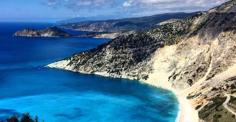 Kefalonia: Melissani Lake, Drogarati Cave, & Myrtos Day Trip - A short boat ride beneath Melissani Lake