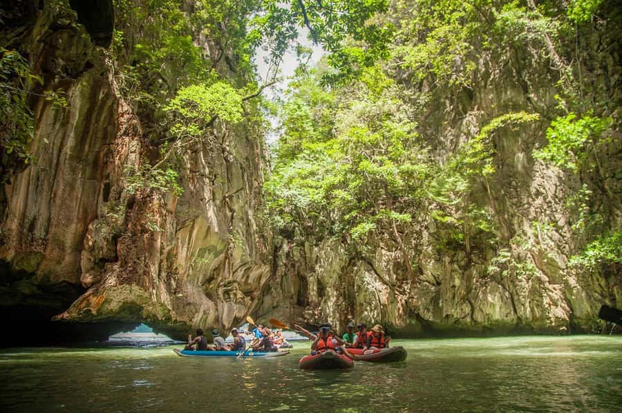 Khao Lak: James Bond and Khai Islands Day Trip by Speedboat - Kayaking through Hong Island’s mangroves