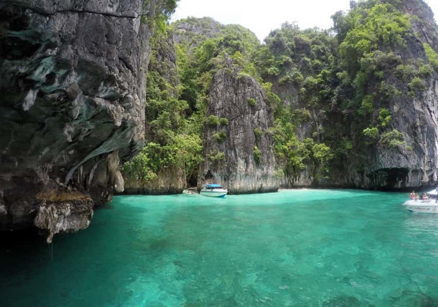 Khao Lak: Phi Phi & Bamboo Island Day Trip by Speedboat - Monkey Beach is a quick wildlife stop