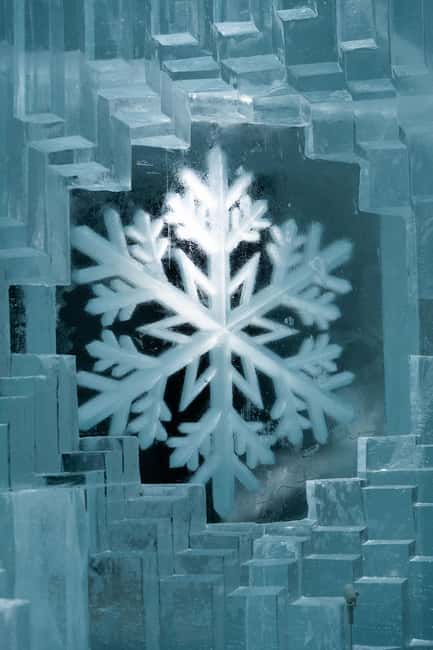 Kiruna: Icehotel and Sami Camp Day Trip - Inside the original Icehotel
