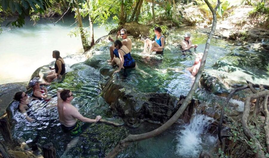 Krabi: Emerald Pool and Hot Springs Waterfall Half-Day Trip - Green water and warm springs in one morning