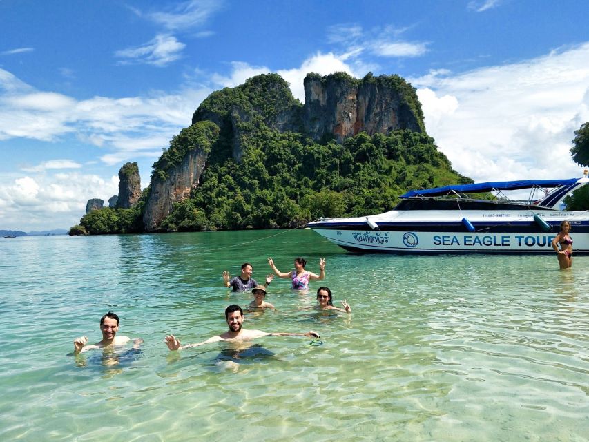 Krabi: Hong Islands Day Trip by Speedboat with Lunch - The day at a glance