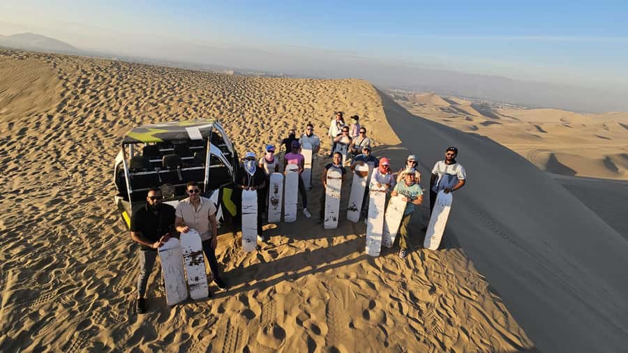 Lima: Paracas & Huacachina Oasis Day Trip with Wine & Dunes - Guides, language, and group rhythm