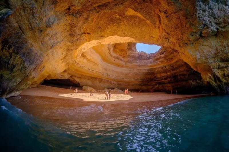 Lisbon: Algarve, Benagil Cave, Carvoeiro & Lagos Day Trip - Algar Seco and Boneca Cave: the day’s quieter start