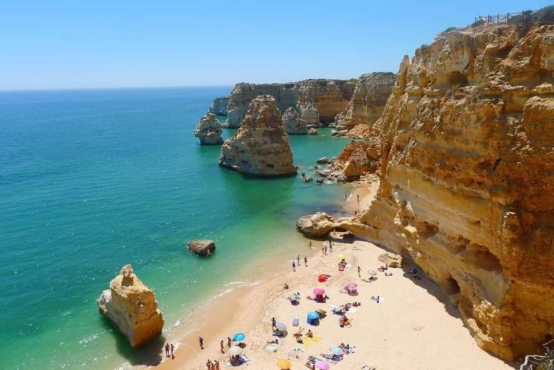 Lisbon: Algarve, Benagil Cave, Carvoeiro & Lagos Day Trip - Praia da Marinha and the Algarve’s classic coast