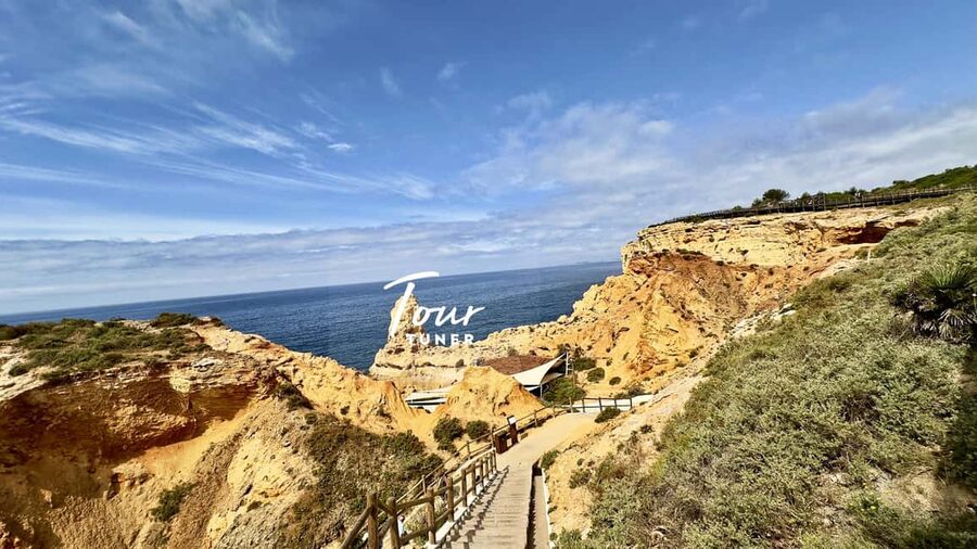 Lisbon: Day Trip To Algarve, Benagil Cave, Carvoeiro & Lagos - Algar Seco and Boneca Cave near Carvoeiro