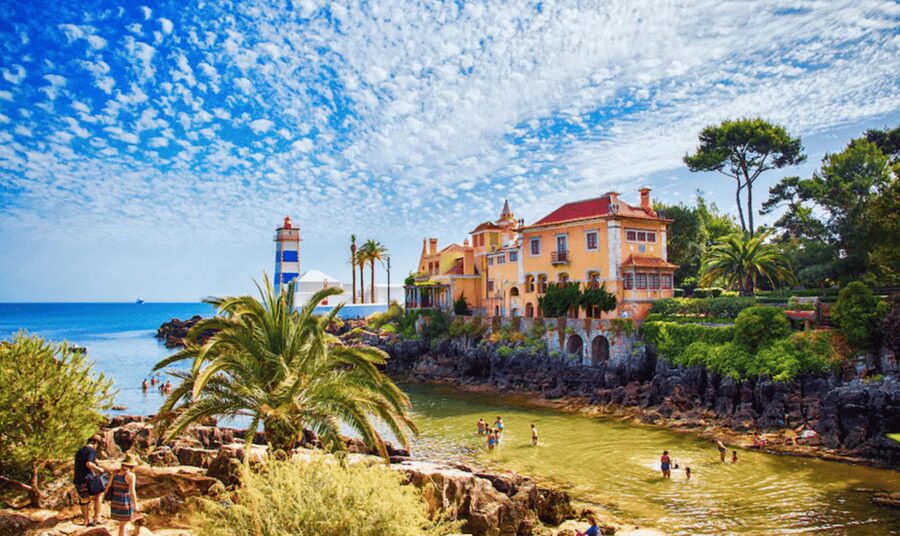 Magical Day Trip: Pena Palace, Sintra, CaboDa Roca & Cascais - Monserrate offers a quieter palace setting