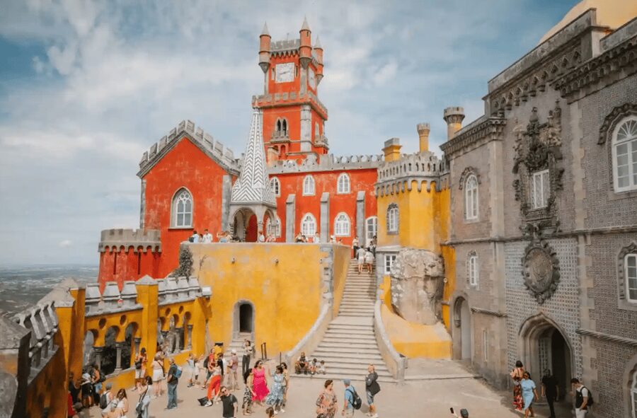 Magical Day Trip: Pena Palace, Sintra, CaboDa Roca & Cascais - Boca do Inferno and Cascais finish the day by the sea