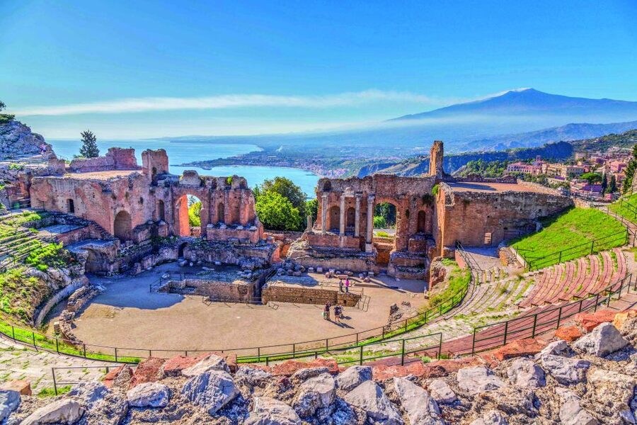 Malta: Mount Etna and Taormina Guided Day Trip by Catamaran - Mount Etna: volcanic views and a choice about going higher