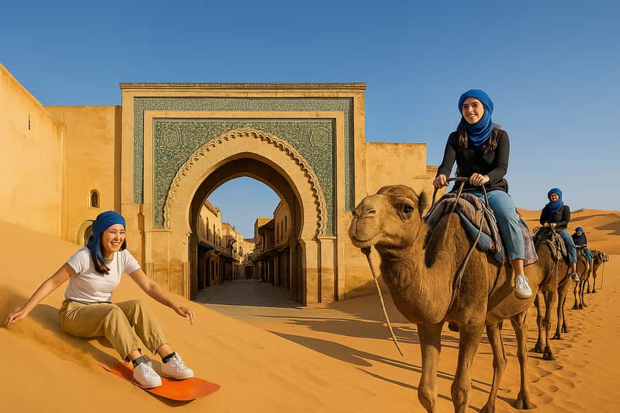 Marrakech: 3-Day Trip to Fez with Sandboarding & Camel Ride - What this three-day route is really like