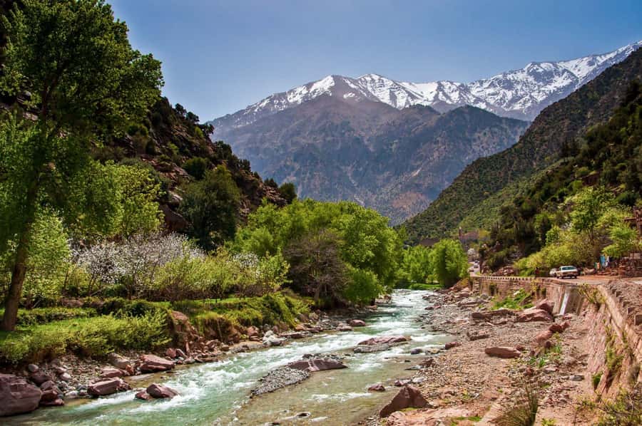 Marrakech:Atlas Mountains, Ourika Valley Day Trip,Waterfall - Reaching the Ourika waterfall
