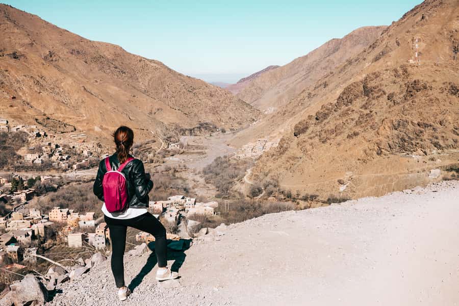Marrakech Day trip Atlas Mountains & Agafay Desert - From Marrakech to the foothills near Imlil