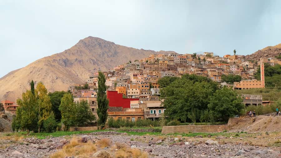 Marrakech Day trip Atlas Mountains & Agafay Desert - The waterfall walk and mountain views