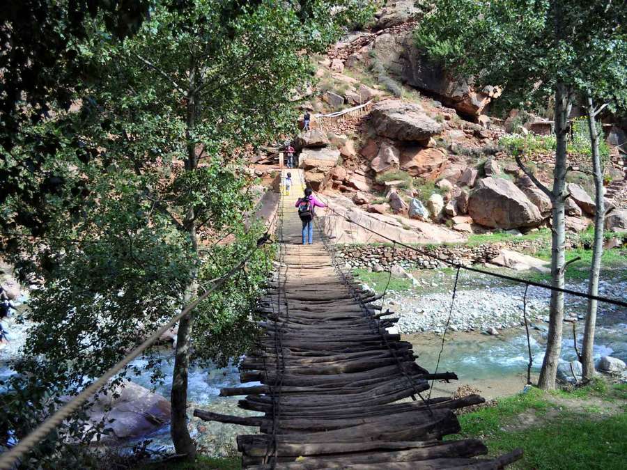 Marrakech Day Trip to Ourika valley & Waterfalls - The Aromatic Garden Stop