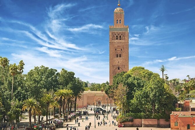 Marrakech Day Trip with Camel Ride from Casablanca - Bahia Palace: mosaics, courtyards, and an extra charge