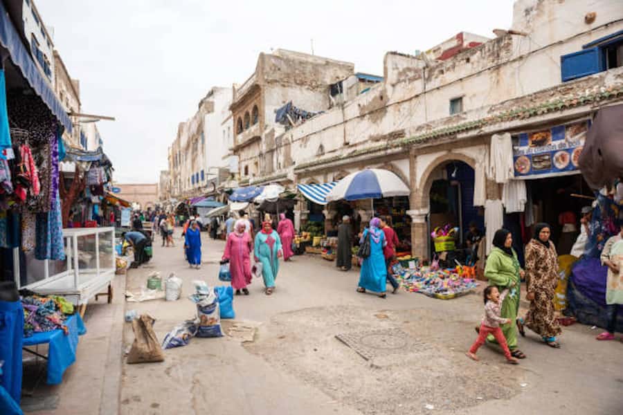Marrakech: Essaouira Full-Day Trip - Moulay El Hassan Square and the sea-facing side of town