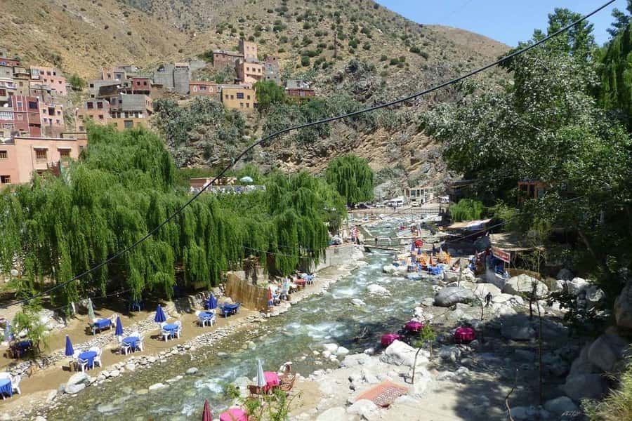 Marrakech: Ourika Valley and Atlas Mountains Day Trip - Reaching Setti Fatma and starting the walk
