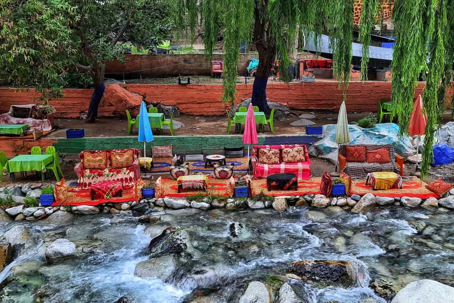 Marrakech: Ourika Valley and Atlas Mountains Day Trip - Lunch beside the river