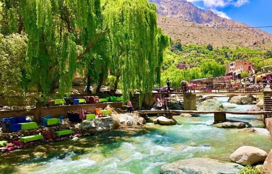 Marrakech: Ourika Valley Day Trip & Waterfalls Hike - Leaving Marrakech for the Atlas foothills