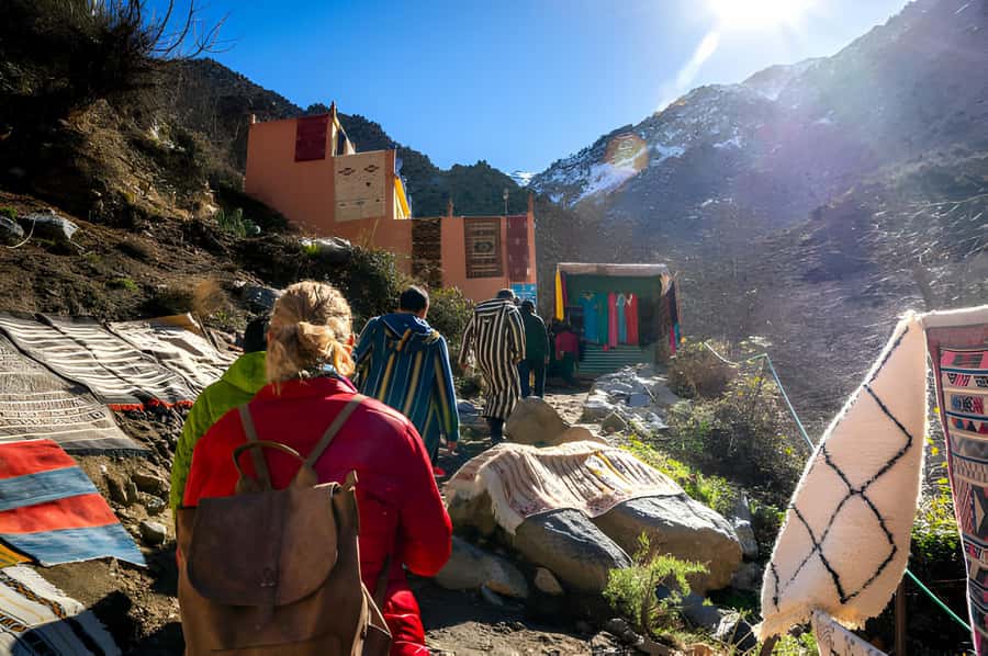 Marrakech: Ourika Valley Waterfalls & Atlas Mountains Trip - What You See at the Waterfalls