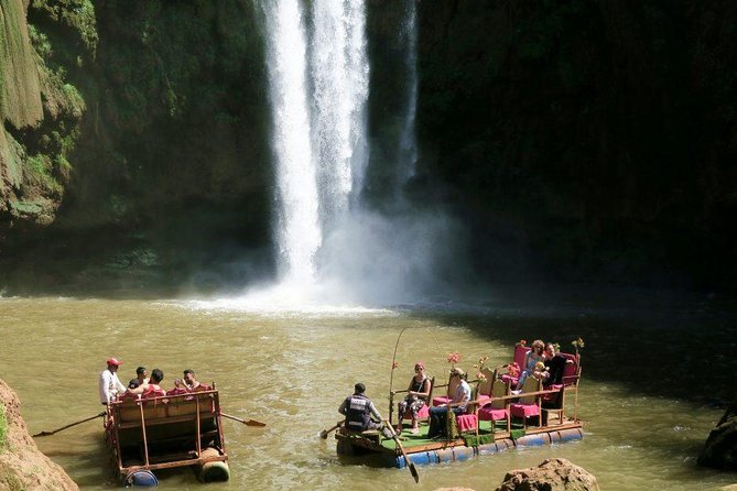 Marrakech: Ouzoud Waterfalls Guided Day Trip with Boat Ride - Barbary macaques around the falls