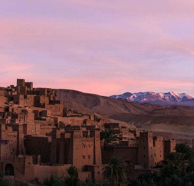 Marrakech to Ouarzazate: Day Trip to Kasbah Ait Ben Haddou - Crossing the Atlas from Marrakech