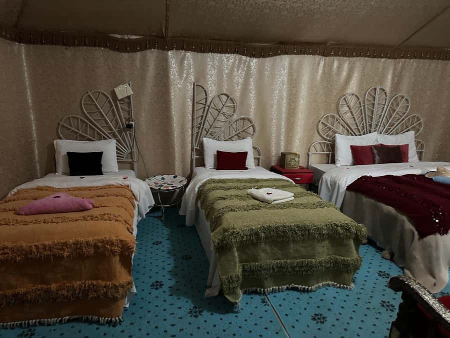 Marrakech to Zagora Desert: 2-Day trip via Ait Benhadou - Camp life, dinner, and music