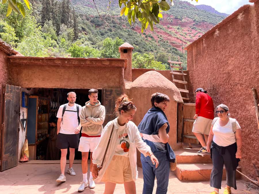 Marrakesh: Ourika Valley & Atlas Mountains Day Trip + Lunch - Tagine beside the Ourika River