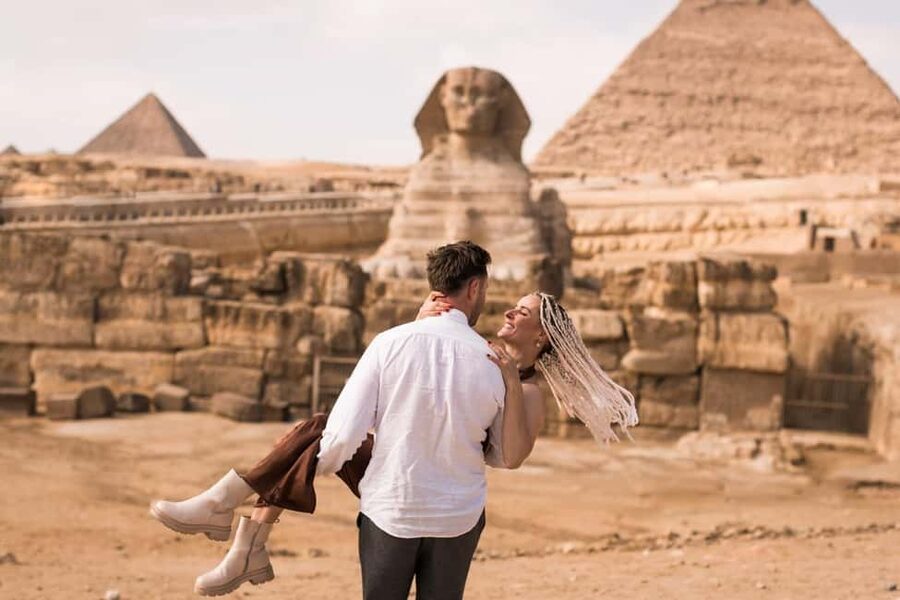 Marsa Alam: Ancient Cairo & Giza Pyramids Day Trip by Plane - The Pyramids of Giza and the Great Sphinx