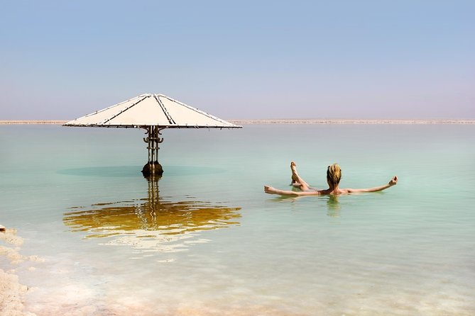 Masada and the Dead Sea Day Trip from Tel Aviv - Floating at the Dead Sea