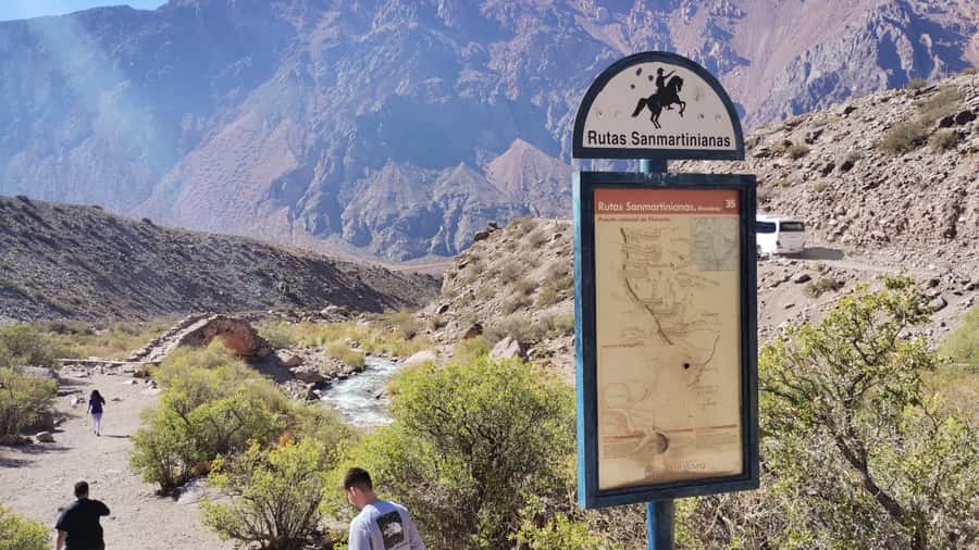 Mendoza: Aconcagua, Uspallata & Puente del Inca Day Trip - Picheuta, Polvaredas, and Punta de Vacas on the road