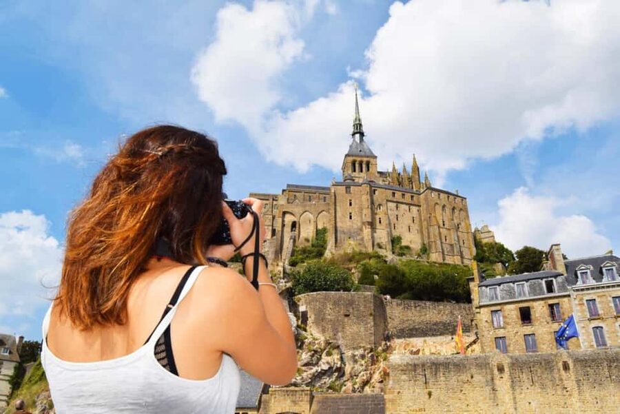 Mont Saint-Michel Small-Group Day Trip from Paris with Abbey Ticket - Crossing into the medieval village