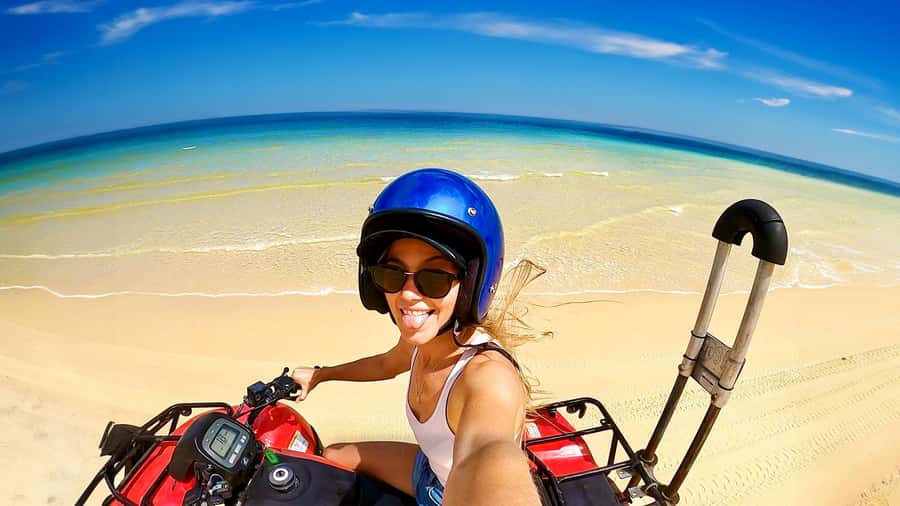 Moreton Island: Tangalooma Day Trip with ATV Quad Bike Tour - Tangalooma gives you a useful island base