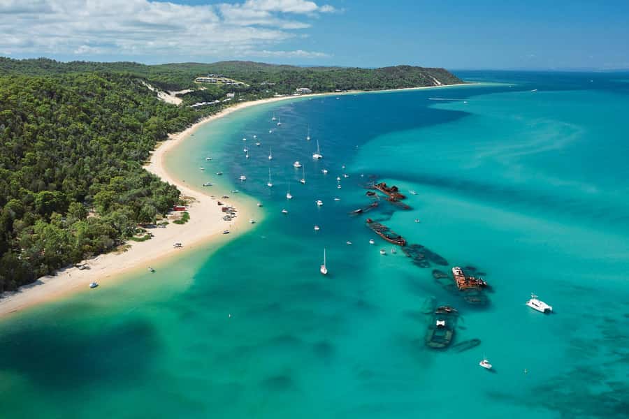 Moreton Island: Tangalooma Day Trip with Desert Safari - From Brisbane to Moreton Island in 75 minutes