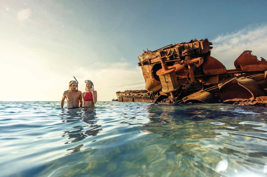 Moreton Island: Tangalooma Day Trip with Snorkeling Tour - Use the free time for more than the pool