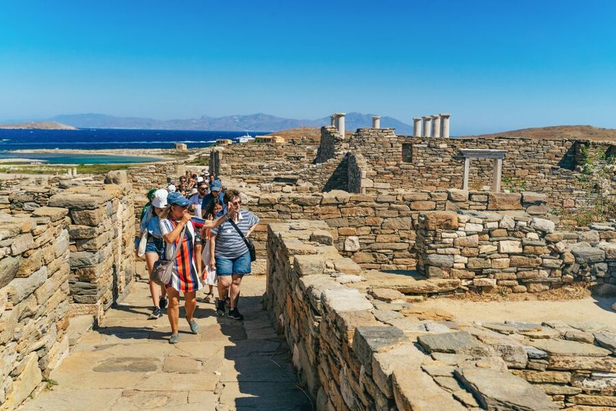 Mykonos Town: Archaeological Site of Delos Guided Day Trip - Getting to Delos from Mykonos Town