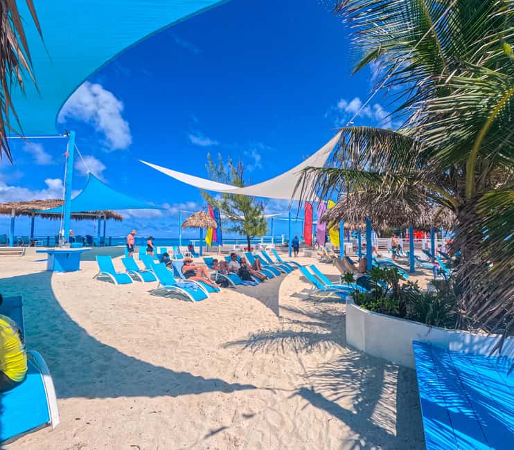 Nassau: Sun Cay Day Trip, Snorkel, Iguana Encounter, & Lunch - The iguana habitat is short but different
