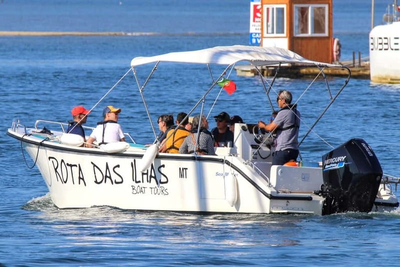Olhão: Ria Formosa 3 Islands Guided Day Trip by Boat - Armona: sand, swimming, and a gentle start