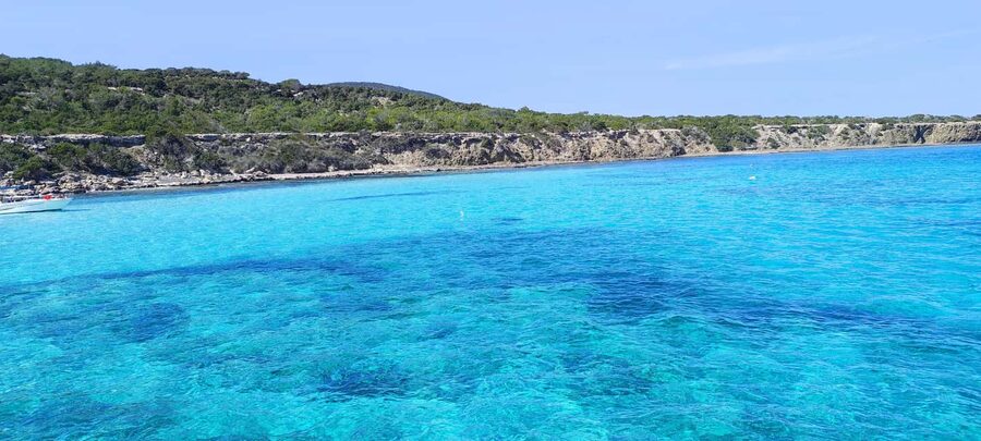 Pafos,Blue Lagoon,Latchi,day trip, coach boat+waterslide. - Boarding at Latchi fishing harbor