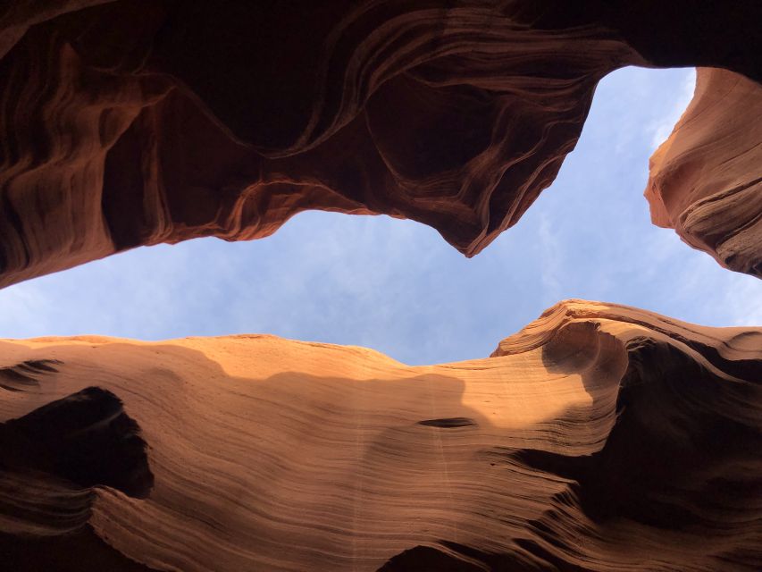 Page: Upper & Lower Antelope Canyon Combo Day Trip - The morning schedule from Page