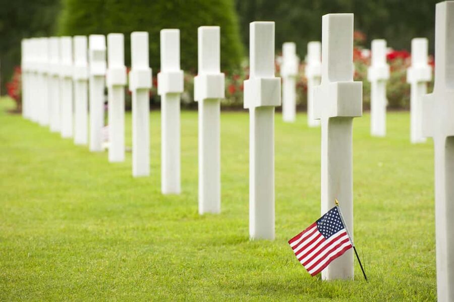 Paris: Normandy D-Day Sites Guided Day Trip with Lunch - The American Cemetery at Colleville-sur-Mer