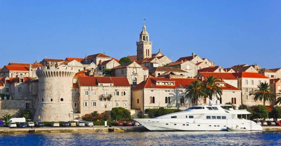 Peljesac Peninsula & Korcula Island Day-Trip from Dubrovnik - The first view from Dubrovnik Bridge