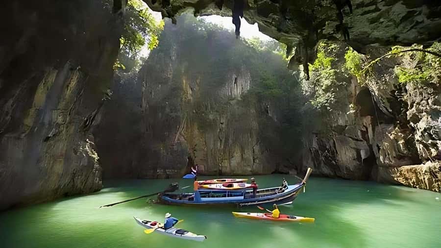 Phuket: James Bond Island Day Trip by Speed Boat with Lunch - Panak Island, caves, and Ice Cream Cave
