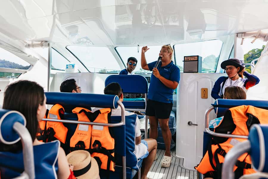 Phuket: Phi Phi Islands Day-Trip by Speed Catamaran - Maya Bay delivers the postcard moment