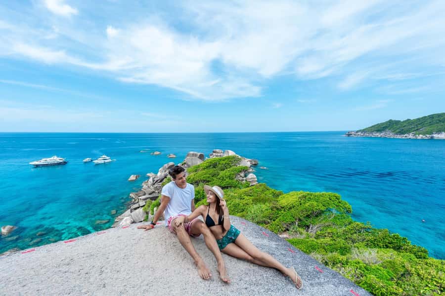 Phuket: Similan Island Full-Day Trip by Speedboat with Meals - Ba-ngu Island, Koh 9, keeps the water time going