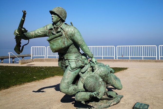 Pointe du Hoc,Omaha Beach, American Cemetery - Day trip from Paris to Normandy - The Overlord Museum at Omaha Beach
