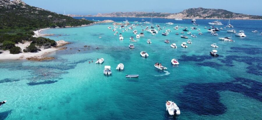 Poltu Quatu: La Maddalena Archipelago Sailboat full-day trip - Spargi, the first swimming stop