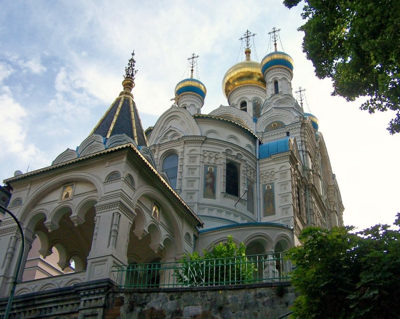 Prague: Karlovy Vary Day Trip with Watchtower and Funicular - Up to Diana Observation Tower